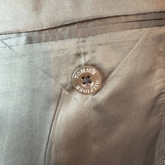 VTG Tommy Hilfiger Mcraes Blazer Mens Sports Coat Suit Jacket 46L Union Made USA - Picture 8 of 14